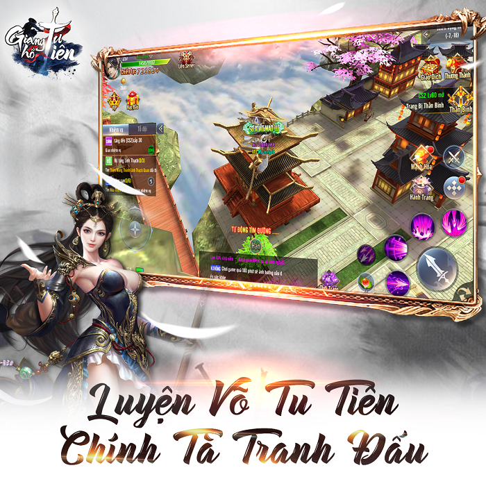 Game nhập vai Giang Hồ Tu Tiên Mobile ấn định ngày ra mắt chính thức 1 Game nhập vai Giang Hồ Tu Tiên Mobile ấn định ngày ra mắt chính thức 1
