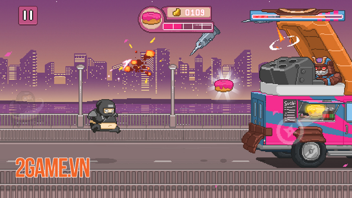 Ninja Chowdown - Đồ họa hào nhoáng và lối chơi auto-runner tiết tấu nhanh 4 Ninja Chowdown - Đồ họa hào nhoáng và lối chơi auto-runner tiết tấu nhanh 4