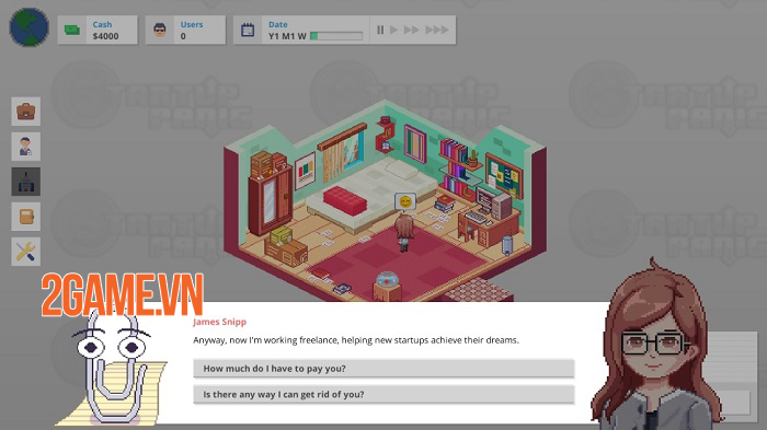 Startup Panic - Game quản lý kinh doanh có gu hài hước kỳ lạ 1 Startup Panic - Game quản lý kinh doanh có gu hài hước kỳ lạ 1