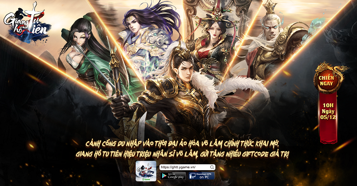 Giang Hồ Tu Tiên YGame tặng game thủ nhiều giftcode giá trị 1 Giang Hồ Tu Tiên YGame tặng game thủ nhiều giftcode giá trị 1