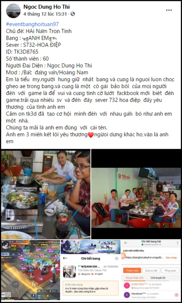 Hai năm trọn tình với cộng đồng game thủ Tình Kiếm 3D 5 Hai năm trọn tình với cộng đồng game thủ Tình Kiếm 3D 5