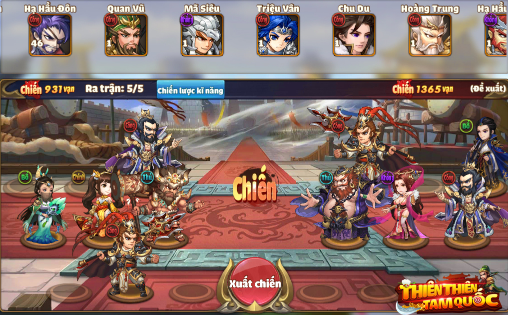 Thiên Thiên Tam Quốc -Game tinh hoa chiến thuật turn-based đẳng cấp Thiên Thiên Tam Quốc -Game tinh hoa chiến thuật turn-based đẳng cấp