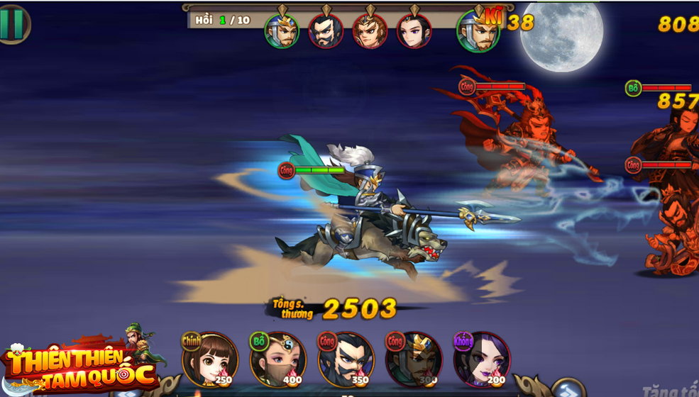 Thiên Thiên Tam Quốc -Game tinh hoa chiến thuật turn-based đẳng cấp Thiên Thiên Tam Quốc -Game tinh hoa chiến thuật turn-based đẳng cấp