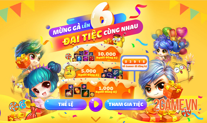 Gunny Mobi sinh nhật 6 tuổi sẽ ăn mừng với vô số hoạt động và phần thưởng 0 Gunny Mobi sinh nhật 6 tuổi sẽ ăn mừng với vô số hoạt động và phần thưởng 0
