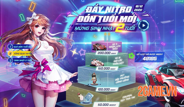 ZingSpeed Mobile thả thính về buổi tiệc sinh nhật 2 tuổi hoành tráng 3 ZingSpeed Mobile thả thính về buổi tiệc sinh nhật 2 tuổi hoành tráng 3