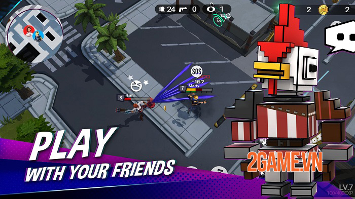 Battlepalooza - Game battle royale đưa địa điểm trong thế giới thực vào bản đồ 1 Battlepalooza - Game battle royale đưa địa điểm trong thế giới thực vào bản đồ 1
