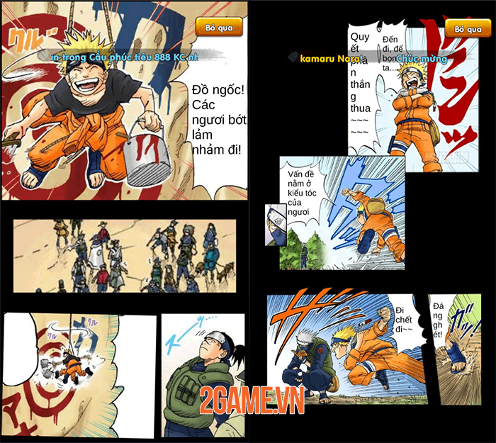 Trải nghiệm Thời Đại Ninja: Không những được chơi game còn được đọc manga 0 Trải nghiệm Thời Đại Ninja: Không những được chơi game còn được đọc manga 0