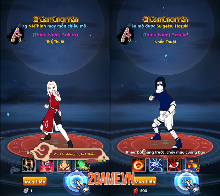 Trải nghiệm Thời Đại Ninja: Không những được chơi game còn được đọc manga 1 Trải nghiệm Thời Đại Ninja: Không những được chơi game còn được đọc manga 1