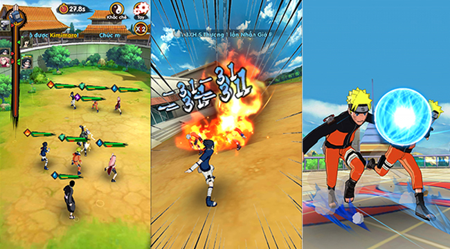 Trải nghiệm Thời Đại Ninja: Không những được chơi game còn được đọc manga Trải nghiệm Thời Đại Ninja: Không những được chơi game còn được đọc manga