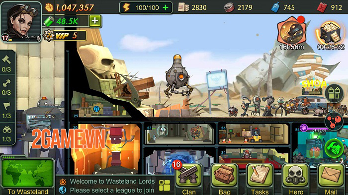 Game chiến thuật Wasteland Lords Mobile chính thức ra mắt toàn cầu 2 Game chiến thuật Wasteland Lords Mobile chính thức ra mắt toàn cầu 2