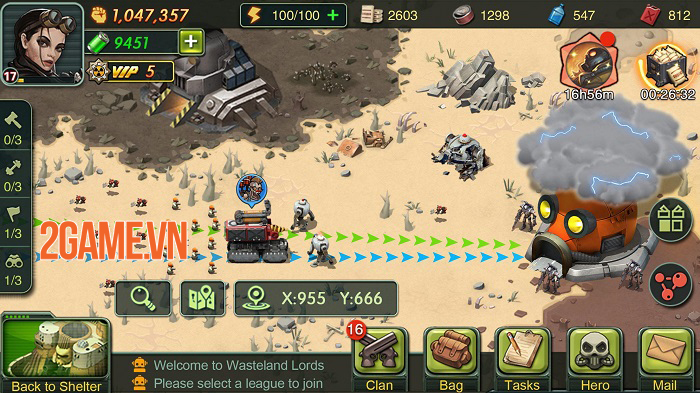 Game chiến thuật Wasteland Lords Mobile chính thức ra mắt toàn cầu 1 Game chiến thuật Wasteland Lords Mobile chính thức ra mắt toàn cầu 1
