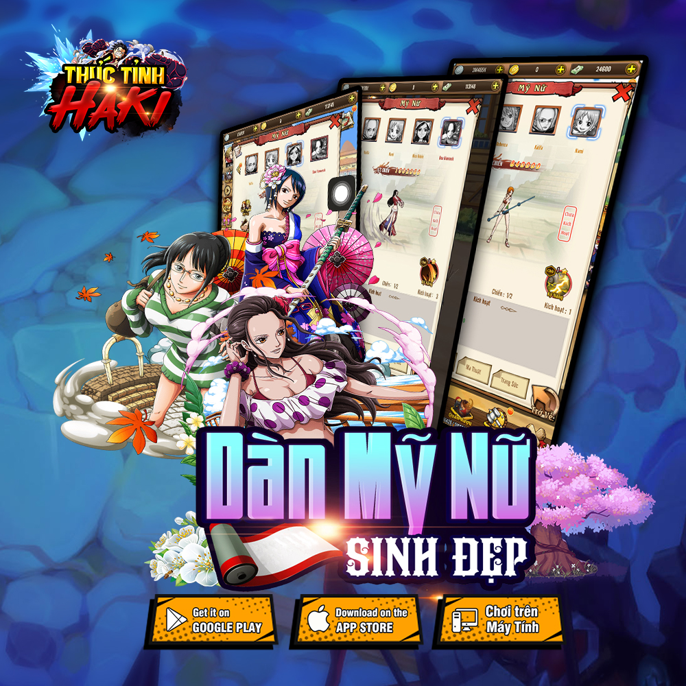 Game mobile đề tài One Piece Thức Tỉnh Haki công bố lộ trình ra mắt 4 Game mobile đề tài One Piece Thức Tỉnh Haki công bố lộ trình ra mắt 4