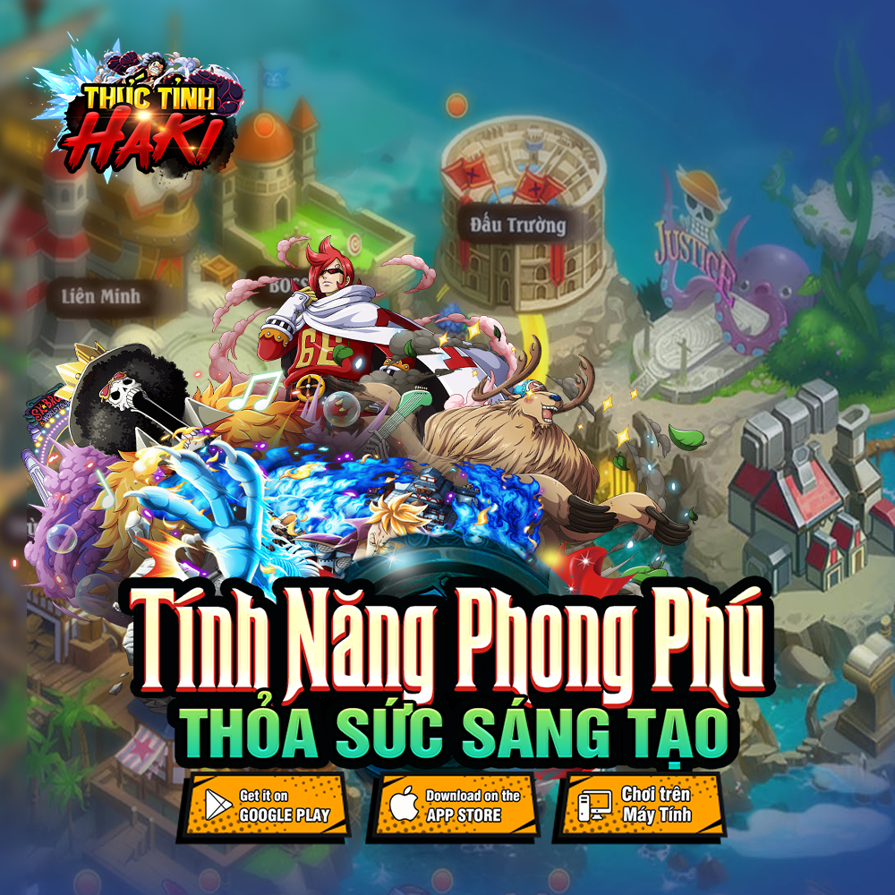 Game mobile đề tài One Piece Thức Tỉnh Haki công bố lộ trình ra mắt 7 Game mobile đề tài One Piece Thức Tỉnh Haki công bố lộ trình ra mắt 7