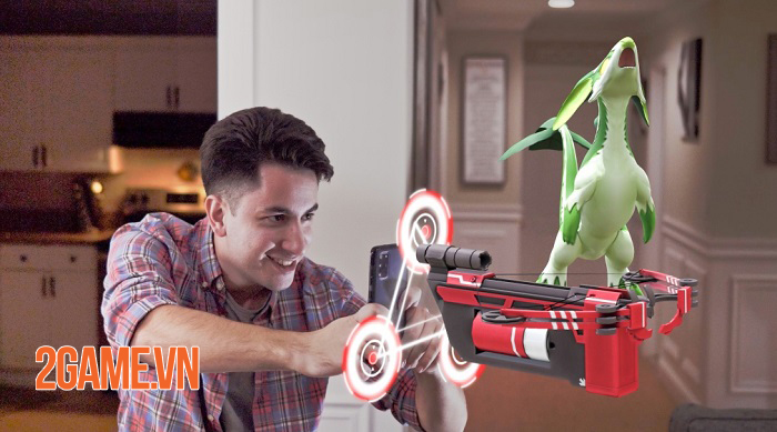 Leap Trigger - Game bắn súng dùng AR biến phòng khách thành đấu trường 1 Leap Trigger - Game bắn súng dùng AR biến phòng khách thành đấu trường 1