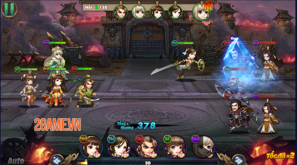 Trải nghiệm Thiên Thiên Tam Quốc: Game thẻ tướng chibi đậm màu sắc huyền ảo 4 Trải nghiệm Thiên Thiên Tam Quốc: Game thẻ tướng chibi đậm màu sắc huyền ảo 4