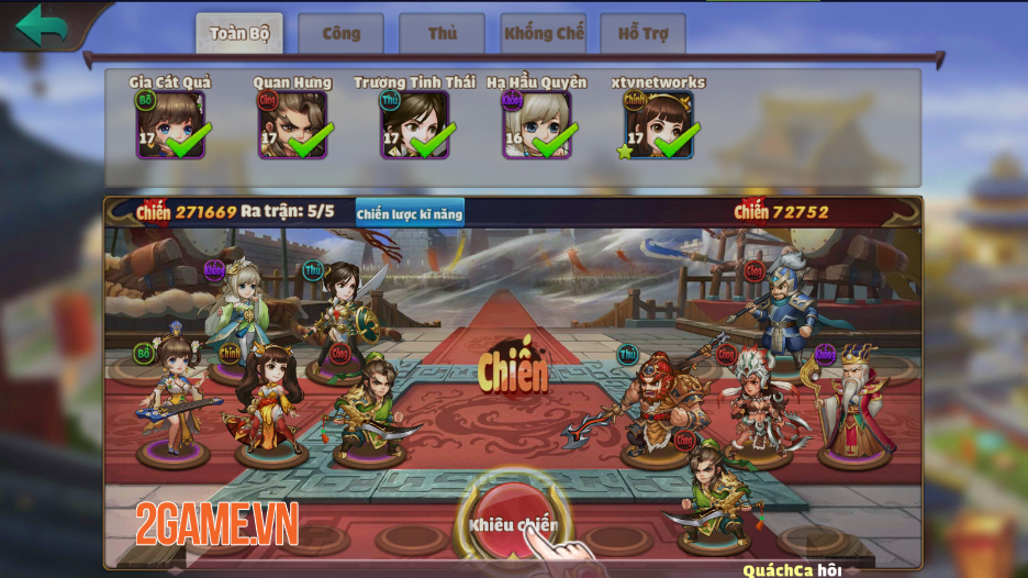 Trải nghiệm Thiên Thiên Tam Quốc: Game thẻ tướng chibi đậm màu sắc huyền ảo 5 Trải nghiệm Thiên Thiên Tam Quốc: Game thẻ tướng chibi đậm màu sắc huyền ảo 5