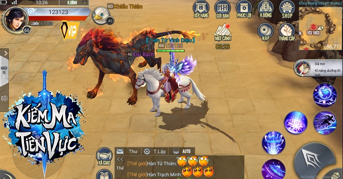 Kiếm Ma Tiên Vực - Game tiên hiệp nhiều tính năng đặc sắc sắp ra mắt 6 Kiếm Ma Tiên Vực - Game tiên hiệp nhiều tính năng đặc sắc sắp ra mắt 6