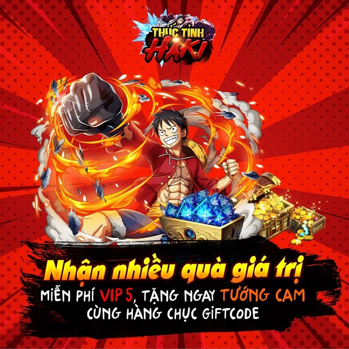 Tặng 200 Giftcode game Thức Tỉnh Haki 0 Tặng 200 Giftcode game Thức Tỉnh Haki 0