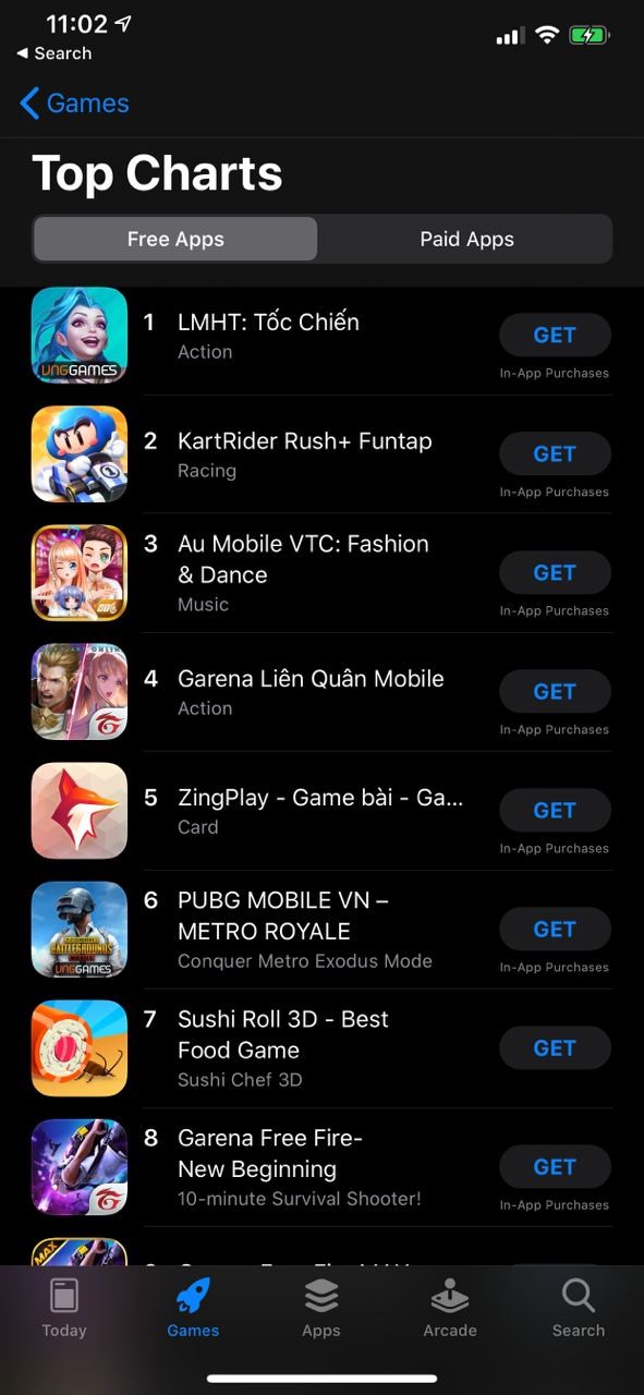 KartRider Rush+ lọt Top game được tải nhiều nhất trên kho ứng dụng iOS 3 KartRider Rush+ lọt Top game được tải nhiều nhất trên kho ứng dụng iOS 3