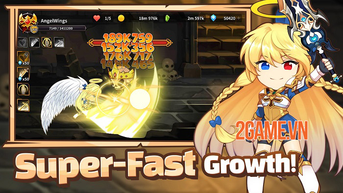 Raising Archangel - Game Idle RPG đậm chất hành động mở đăng kí trước 1 Raising Archangel - Game Idle RPG đậm chất hành động mở đăng kí trước 1