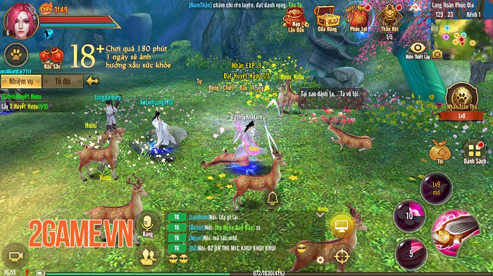 Cộng đồng Tân Thiên Long Mobile say đắm bản cập nhật Đào Hoa Ảnh Lạc 2 Cộng đồng Tân Thiên Long Mobile say đắm bản cập nhật Đào Hoa Ảnh Lạc 2