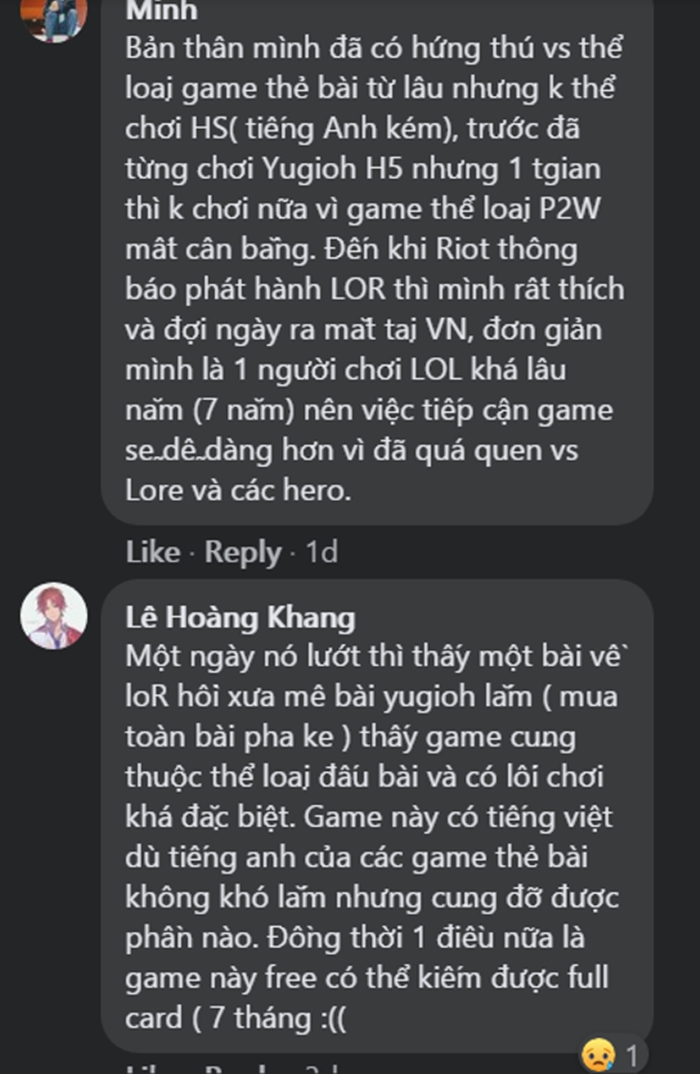 Game thủ Việt gắn bó với Huyền Thoại Runeterra chỉ trong thời gian ngắn 5 Game thủ Việt gắn bó với Huyền Thoại Runeterra chỉ trong thời gian ngắn 5