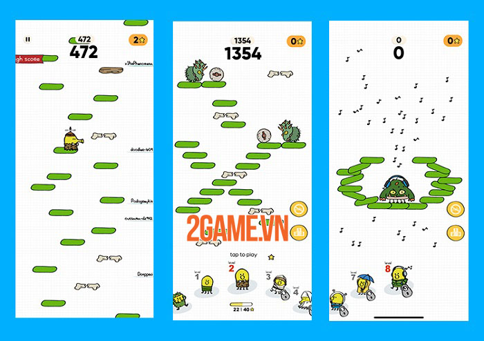 Doodle Jump 2 - Game platformer cổ điển ra mắt phần tiếp sau thời gian vắng bóng 3 Doodle Jump 2 - Game platformer cổ điển ra mắt phần tiếp sau thời gian vắng bóng 3