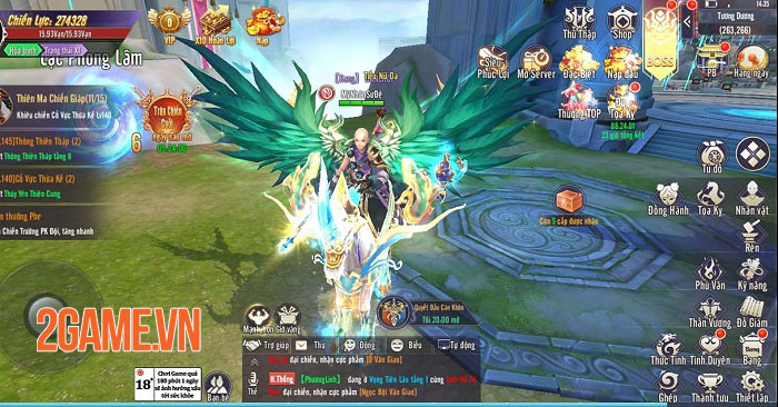 Game thủ Thương Khung Chi Kiếm dành không ngớt lời khen trong ngày ra mắt 1 Game thủ Thương Khung Chi Kiếm dành không ngớt lời khen trong ngày ra mắt 1