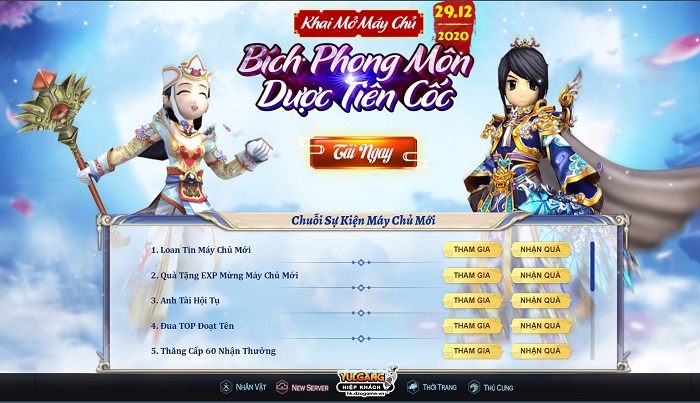 Phá bỏ giới hạn tại máy chủ mới Bích Phong Môn cùng Yulgang Hiệp Khách 3 Phá bỏ giới hạn tại máy chủ mới Bích Phong Môn cùng Yulgang Hiệp Khách 3