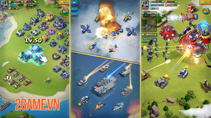 Top War: Battle Game - Game chiến thuật xây dựng quân đội với lối chơi mới mẻ 0 Top War: Battle Game - Game chiến thuật xây dựng quân đội với lối chơi mới mẻ 0
