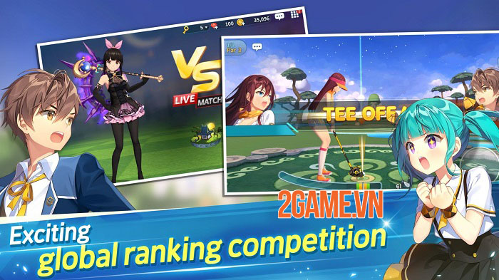 Birdie Crush: Fantasy Golf - Game đánh golf mở đăng kí trước cho nền tảng di động 3 Birdie Crush: Fantasy Golf - Game đánh golf mở đăng kí trước cho nền tảng di động 3