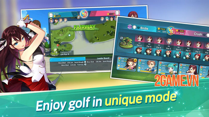 Birdie Crush: Fantasy Golf - Game đánh golf mở đăng kí trước cho nền tảng di động 1 Birdie Crush: Fantasy Golf - Game đánh golf mở đăng kí trước cho nền tảng di động 1