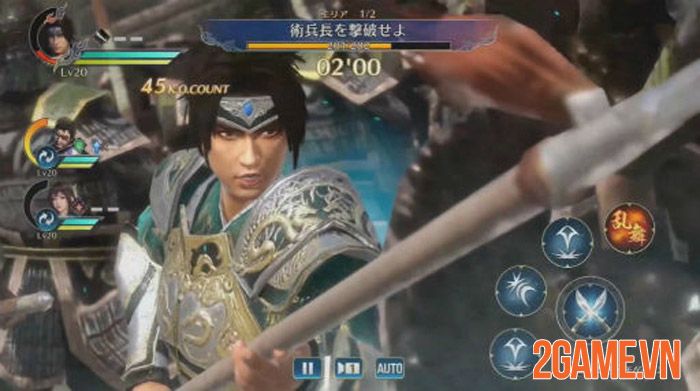 Dynasty Warriors: Dominate - Đỉnh cao chặt chém của game thủ mobile 1 Dynasty Warriors: Dominate - Đỉnh cao chặt chém của game thủ mobile 1