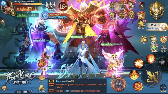 Tặng 600 giftcode game Thần Vương Nhất Thế 3 Tặng 600 giftcode game Thần Vương Nhất Thế 3