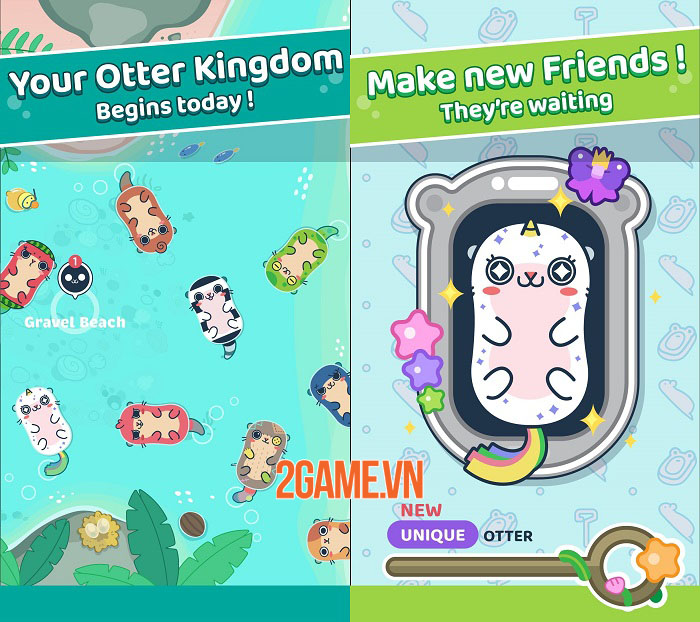 Otter Ocean - Game mobile thu thập thú cưng siêu dễ thương mở đăng kí trước 1 Otter Ocean - Game mobile thu thập thú cưng siêu dễ thương mở đăng kí trước 1