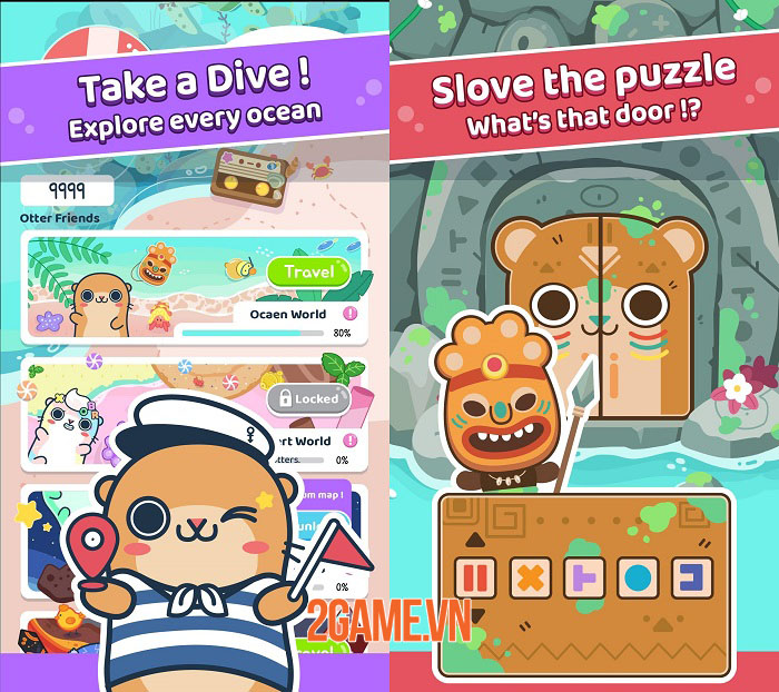 Otter Ocean - Game mobile thu thập thú cưng siêu dễ thương mở đăng kí trước 3 Otter Ocean - Game mobile thu thập thú cưng siêu dễ thương mở đăng kí trước 3