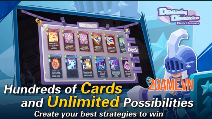 Dreaming Dimension: Deck Heroes - Mỗi màn chơi là một chiến thuật không đụng hàng 3 Dreaming Dimension: Deck Heroes - Mỗi màn chơi là một chiến thuật không đụng hàng 3