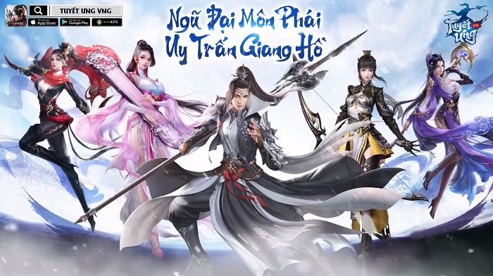 Ngũ đại môn phái Tuyết Ưng VNG: Mạnh yếu khác nhau, tùy cơ lựa chọn 0 Ngũ đại môn phái Tuyết Ưng VNG: Mạnh yếu khác nhau, tùy cơ lựa chọn 0