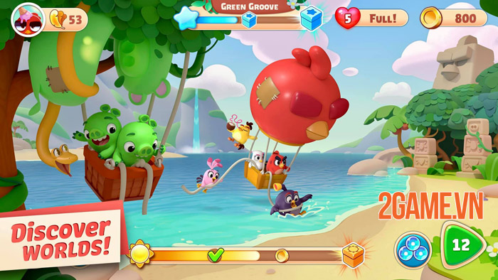 Angry Birds Journey - Cuộc phiêu lưu kỳ thú của Red và đồng bạn 0 Angry Birds Journey - Cuộc phiêu lưu kỳ thú của Red và đồng bạn 0