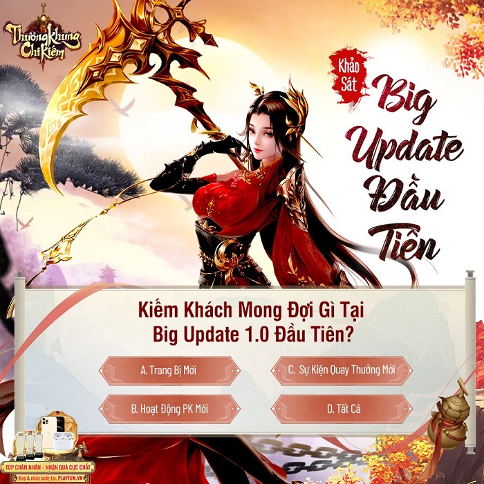 Ra mắt chưa đầy 1 tháng, Big Update của Thương Khung Chi Kiếm đã sẵn sàng 1 Ra mắt chưa đầy 1 tháng, Big Update của Thương Khung Chi Kiếm đã sẵn sàng 1