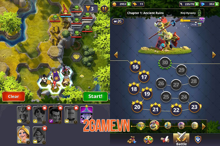 Rivengard - Game nhập vai đánh theo lượt thách thức khả năng chiến thuật 2 Rivengard - Game nhập vai đánh theo lượt thách thức khả năng chiến thuật 2