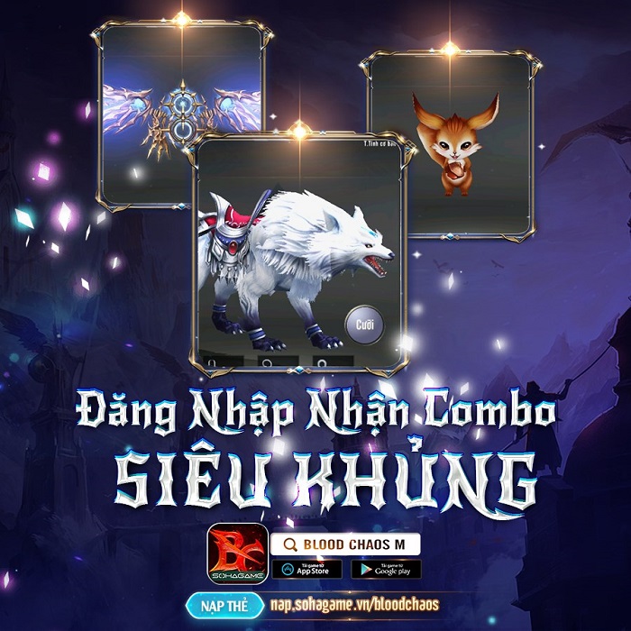 Tặng 300 giftcode Blood Chaos M mừng ra mắt chính thức 2 Tặng 300 giftcode Blood Chaos M mừng ra mắt chính thức 2