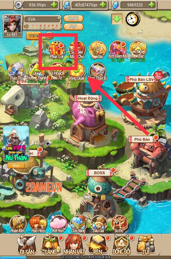 Tặng 999 giftcode Đảo Quái Thú siêu giá trị mừng ra mắt chính thức 1 Tặng 999 giftcode Đảo Quái Thú siêu giá trị mừng ra mắt chính thức 1