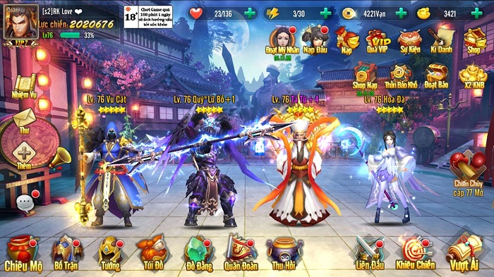 Ma Thần Tam Quốc tri ân game thủ với sự kiện “Nạp có đội - Hoàn gấp bội” 1 Ma Thần Tam Quốc tri ân game thủ với sự kiện “Nạp có đội - Hoàn gấp bội” 1