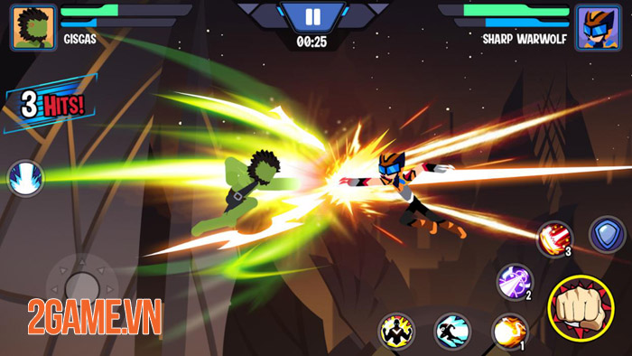 Stickman Heroes Fight - Nhẹ mà hay với người que anh hùng biến 4 Stickman Heroes Fight - Nhẹ mà hay với người que anh hùng biến 4