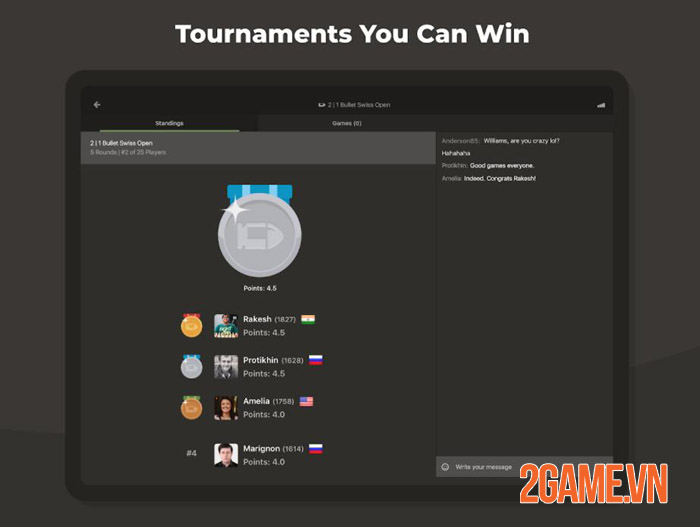 Chess Mobile - Nhẹ mà hay vừa chơi vừa học với Cờ Vua Mobile 4 Chess Mobile - Nhẹ mà hay vừa chơi vừa học với Cờ Vua Mobile 4