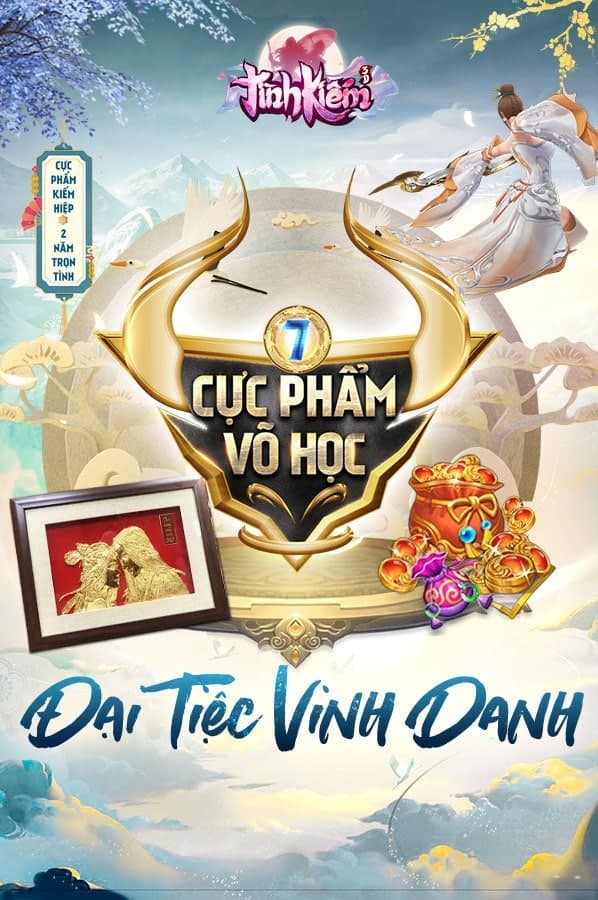 Giải đấu Cực Phẩm Võ Học mùa 7 kết thúc thành công: Top 6 gã khổng lồ của Tình Kiếm 3D lộ diện 0 Giải đấu Cực Phẩm Võ Học mùa 7 kết thúc thành công: Top 6 gã khổng lồ của Tình Kiếm 3D lộ diện 0