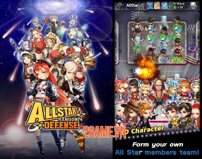 Allstar Random Defense - Game phòng thủ tháp kiểm tra giới hạn chiến thuật 2 Allstar Random Defense - Game phòng thủ tháp kiểm tra giới hạn chiến thuật 2