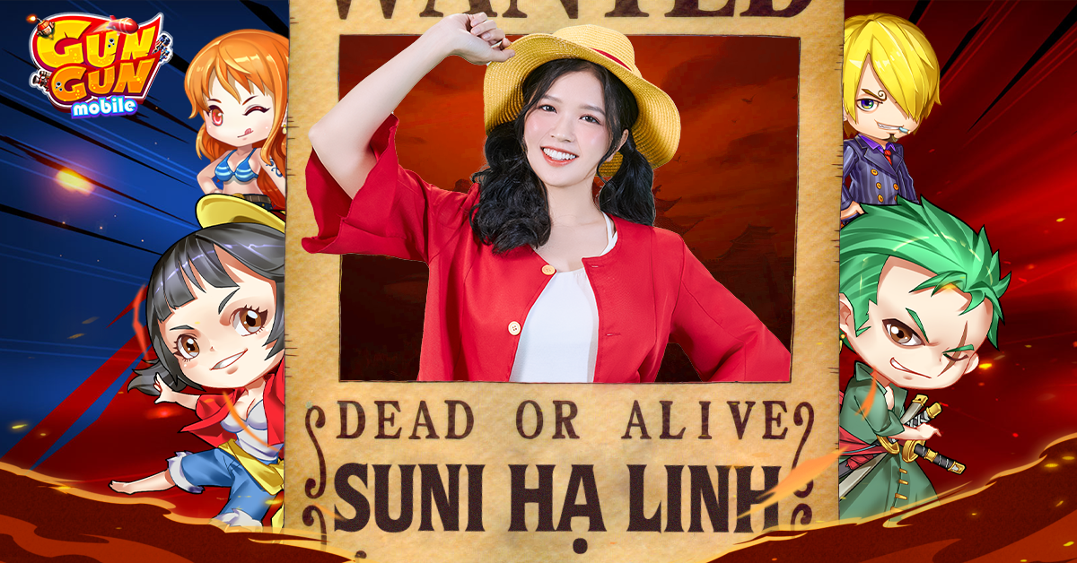 Gun Gun Mobile chơi lớn “tặng” Luffy phiên bản nữ - Suni Hạ Linh 12 Gun Gun Mobile chơi lớn “tặng” Luffy phiên bản nữ - Suni Hạ Linh 12