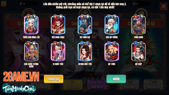 Tân Minh Chủ Mobile - Game thẻ tướng hot nhất để chơi ngày Tết 2 Tân Minh Chủ Mobile - Game thẻ tướng hot nhất để chơi ngày Tết 2